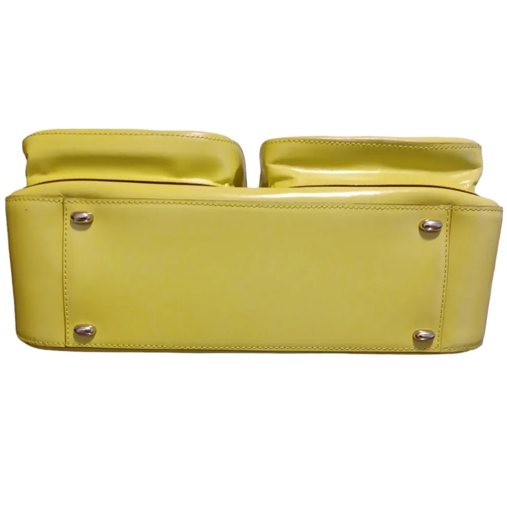 🍐CELINE PATENT LEATHER SHOULDER BAG - Picture 6 of 10